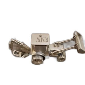 Silver Alloy, Metal Backhoe Shaped Desk Clock -- ITEM #3034